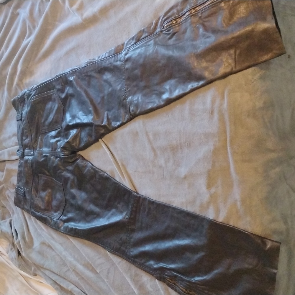 Heavy Leather Pants